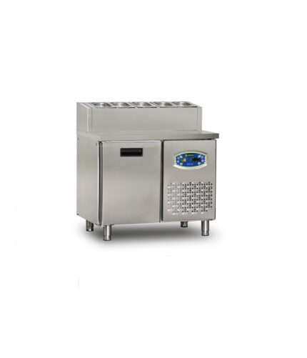22TBF1S-PA70 1 Kapılı Tezgah Altı Kısa Pizza Hazırlık Buzdolabı