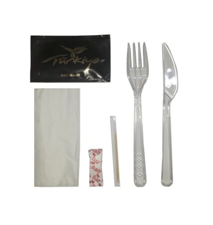 Plastik Çatal Bıçak Lüks Set Koli 1000 Adet