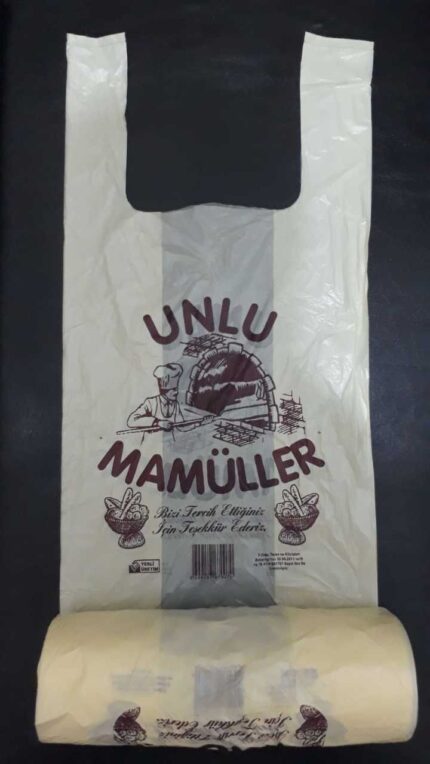Unlu Mamuller Baskılı Rulo Ekmek Poşeti 200 ad