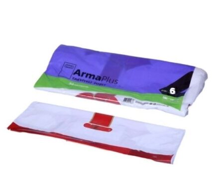 Naksan Takviyeli Çanta Resimli No 6  60x70 cm / 50 Adet